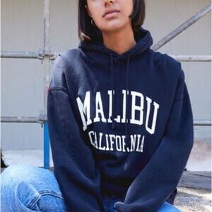 Brandy Melville Dark Blue Hoodie